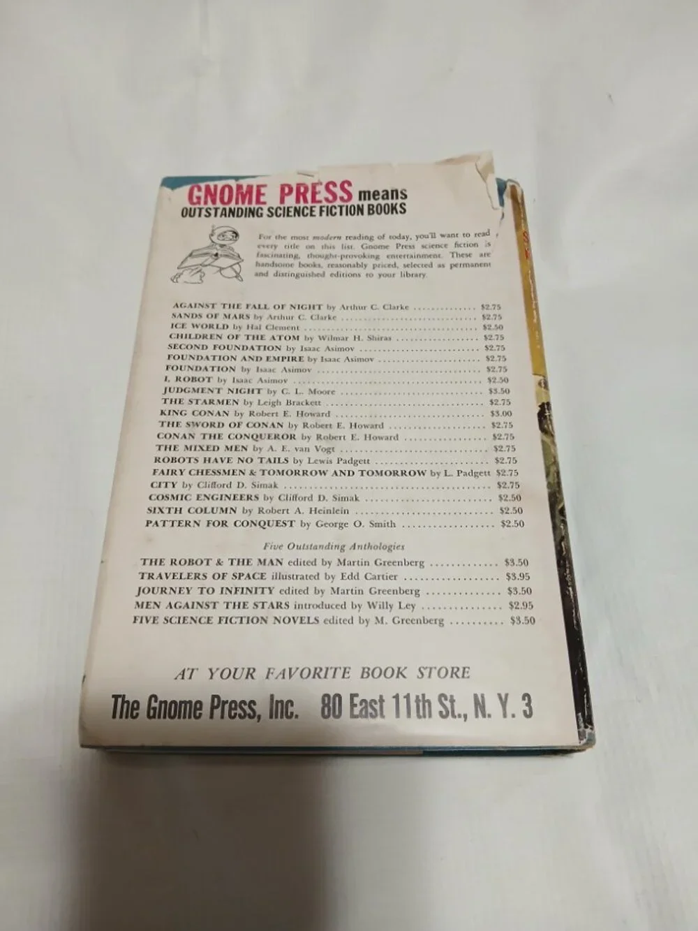 Isaac Asimov - Second Foundation stated First Edition 1st Printing 1953 Gnome Pr